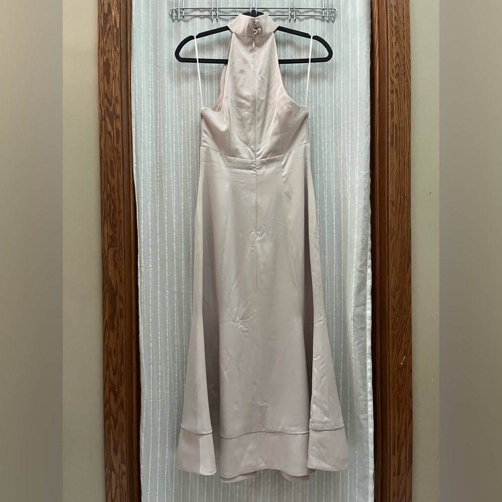 🔆C/MEO Collective Blush Satin Dress(light pink) - Picture 10 of 14